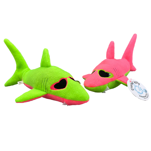 CROCHET KITTY  Phat Cat's Summer Shark Cat Toy