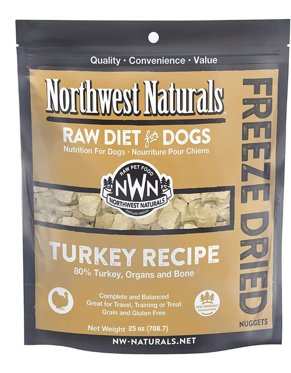 NORTHWEST NATURALS Turkey Freezedried Dog Food
