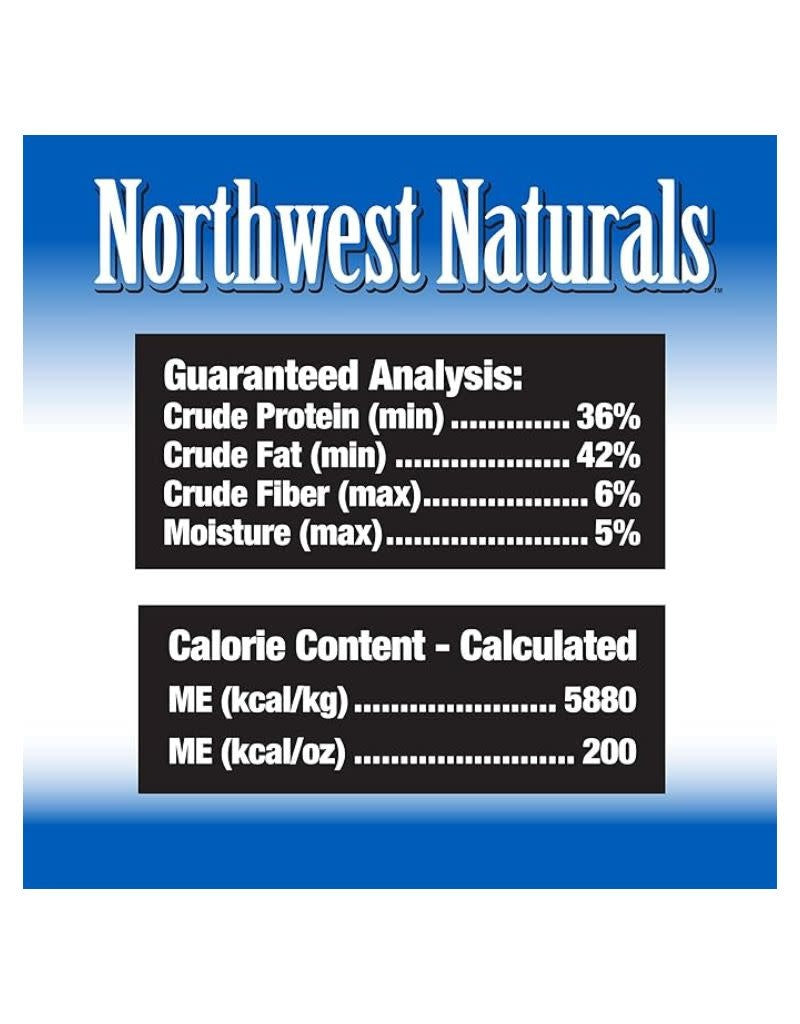 NORTHWEST NATURALS Frozen Raw Beef and Trout Dog Food 15LB Nuggets