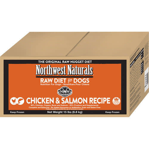 NORTHWEST NATURALS Frozen Raw Chicken & Salmon Dog Food