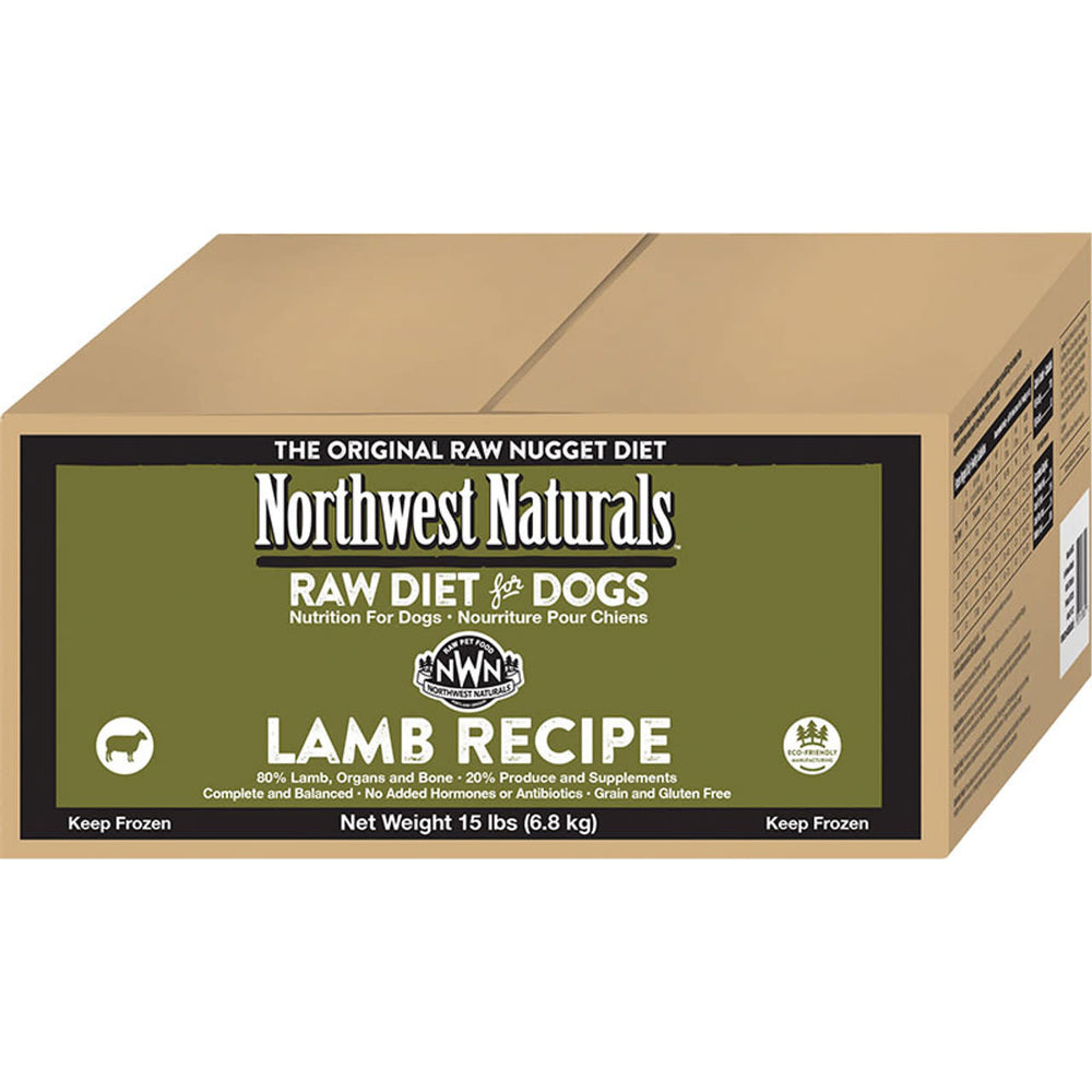 NORTHWEST NATURALS Frozen Raw Lamb Dog Food