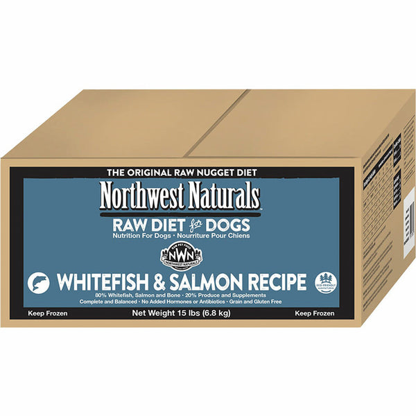 NORTHWEST NATURALS Frozen Raw Whitefish and Salmon Dog Food