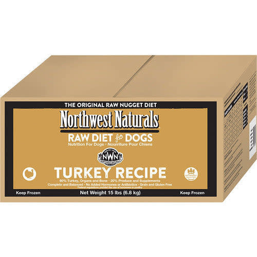 NORTHWEST NATURALS Frozen Raw Turkey Dog Food