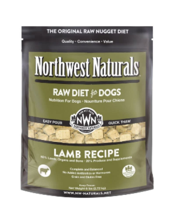 NORTHWEST NATURALS Frozen Raw Lamb Dog Food