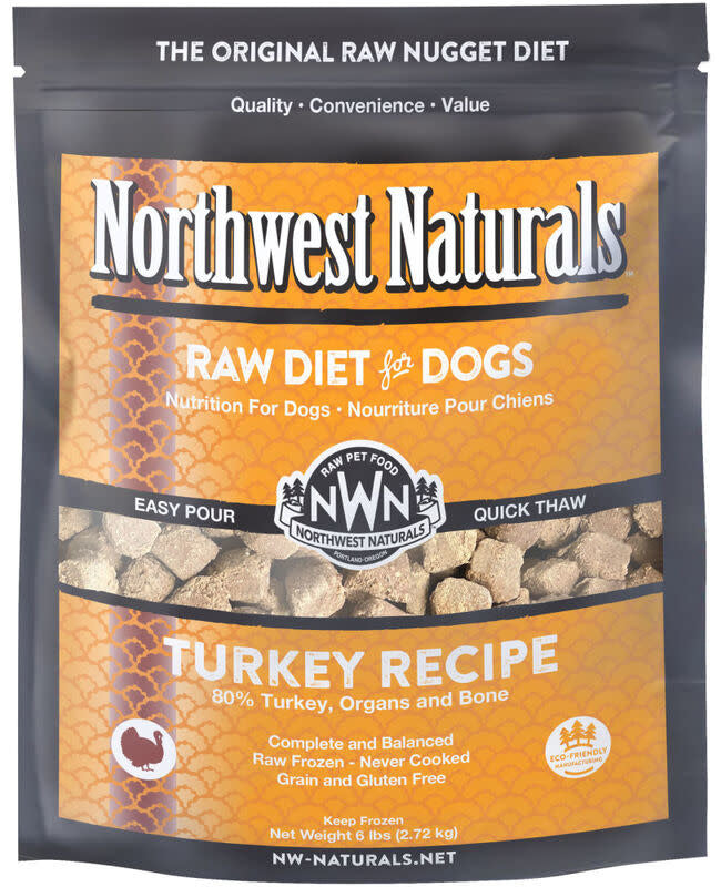 NORTHWEST NATURALS Frozen Raw Turkey Dog Food