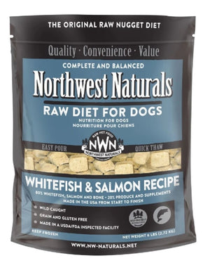 NORTHWEST NATURALS Frozen Raw Whitefish and Salmon Dog Food
