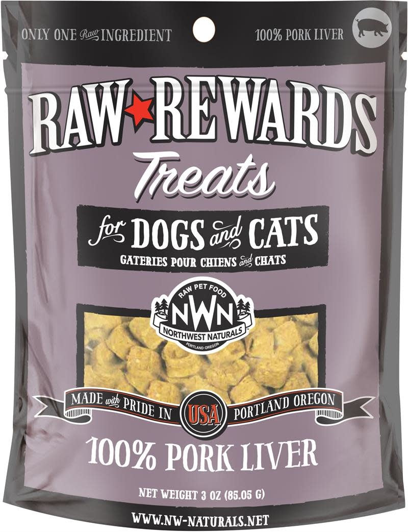 NORTHWEST NATURALS Freezedried Pork Liver Treat 10 oz