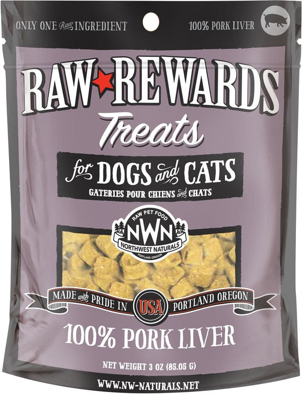 NORTHWEST NATURALS Freezedried Pork Liver Treat 10 oz