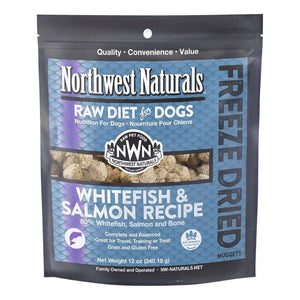 NORTHWEST NATURALS Whitefish & Salmon Freezedried Dog Food 12 oz