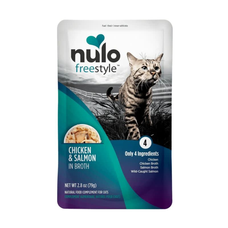NULO Freestyle Wet Cat Food Grain Free Chicken and Salmon 2.8OZ