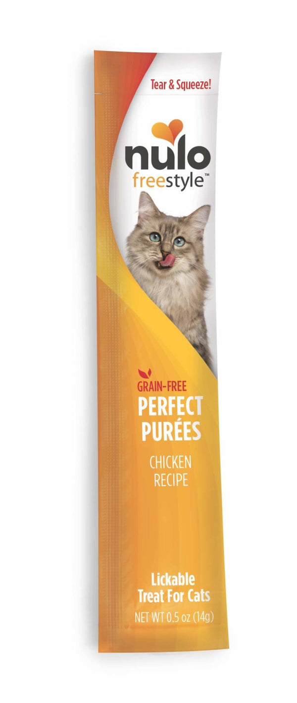 NULO Freestyle Perfect Puree Lickable Treat for Cats 0.5 OZ Chicken