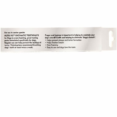 NUTRI VET Enzymatic Toothpaste 2.5OZ