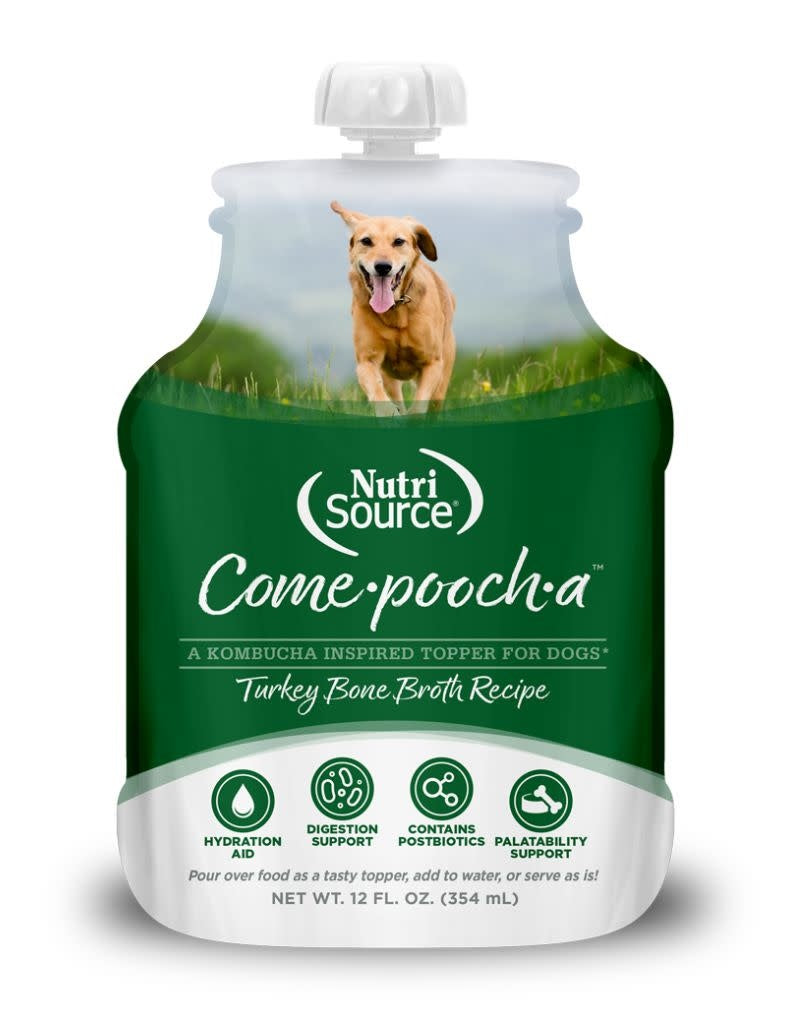 NUTRISOURCE Come-Pooch-A Broth Turkey 12OZ