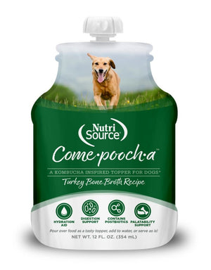 NUTRISOURCE Come-Pooch-A Broth Turkey 12OZ