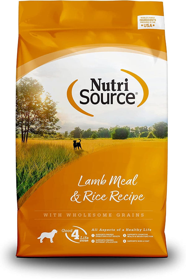 NUTRISOURCE Lamb and Rice Dry Dog Food
