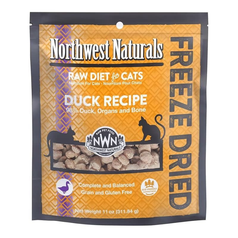 NORTHWEST NATURALS Freeze-dried Cat Food Duck 11oz
