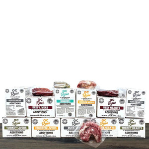 OC RAW Additions Frozen Dog Minnows 2 LB