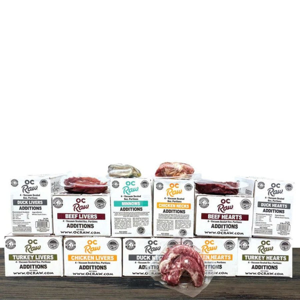 OC RAW Additions Frozen Dog Minnows 2 LB