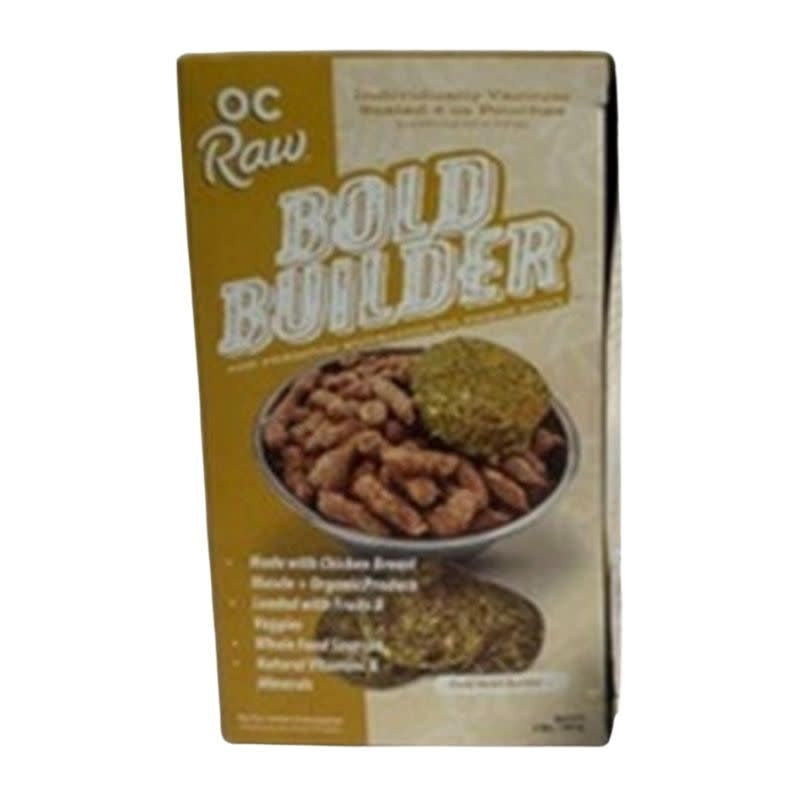 OC RAW Bold Builders Gold Raw Dog Food Topper 2 LB.