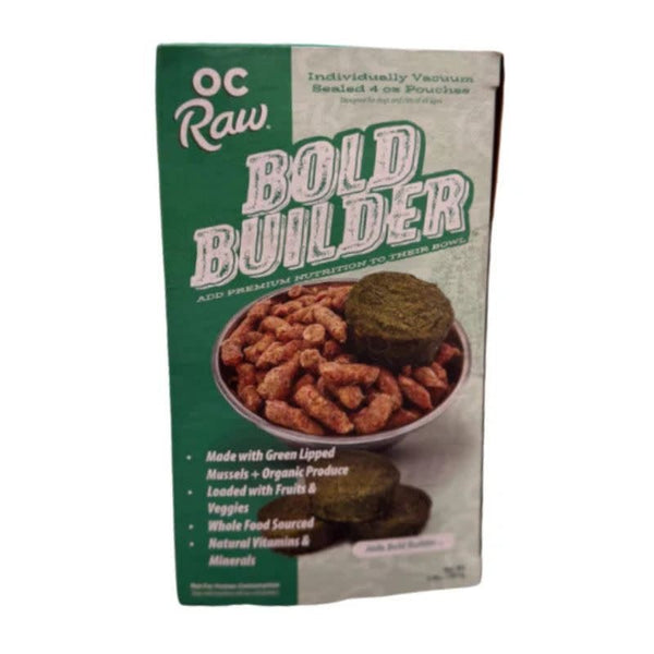 OC RAW Bold Builders Jade Raw Dog Food Topper 2 LB.