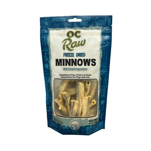 OC RAW Freeze Dried Minnows 3.2OZ