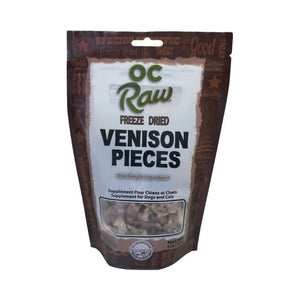 OC RAW Freeze Dried Venison 4OZ