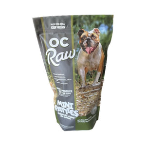 OC RAW Frozen Dog Duck & Produce 4LB