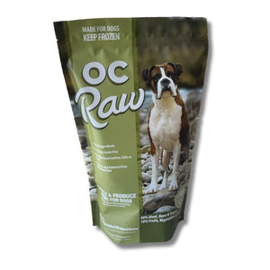 OC RAW Frozen Dog Turkey & Produce Recipe 6 LB