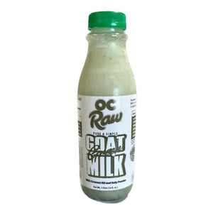 OC RAW Pure And Simple Green Goats Milk Pint