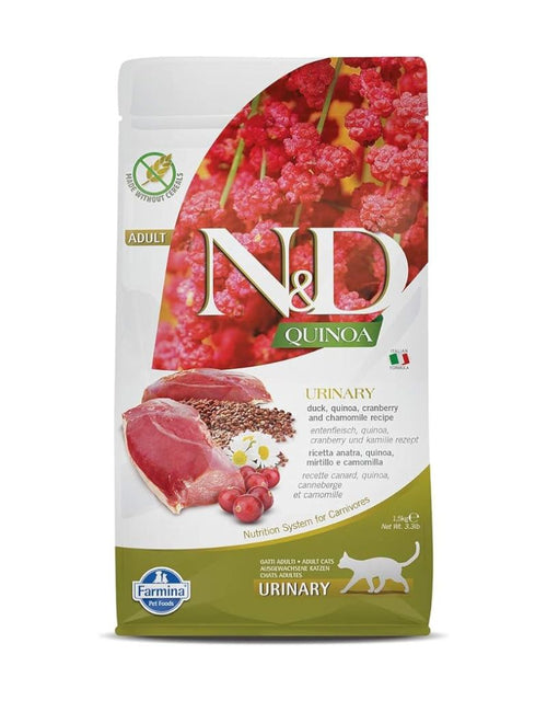 FARMINA Natural & Delicious Quinoa and Duck Urinary Formula Dry Cat Food
