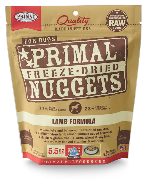 PRIMAL Lamb Freezedried Dog Food