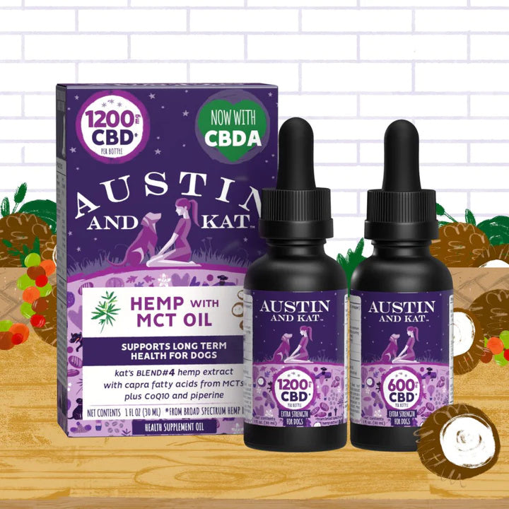 AUSTIN & KAT Extra Strength Oil for Cats & Dogs