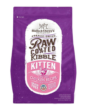 STELLA & CHEWY'S Raw Coated Kitten Dry Food Cage Free Chicken