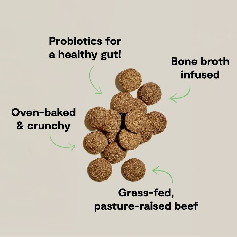 OPEN FARM Better Biscuits Beef & Oatmeal Recipe 8OZ