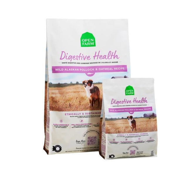 OPEN FARM Digestive Pollock & Oatmeal Dry Dog Food
