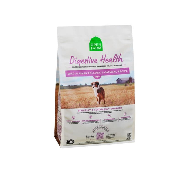 OPEN FARM Digestive Pollock & Oatmeal Dry Dog Food