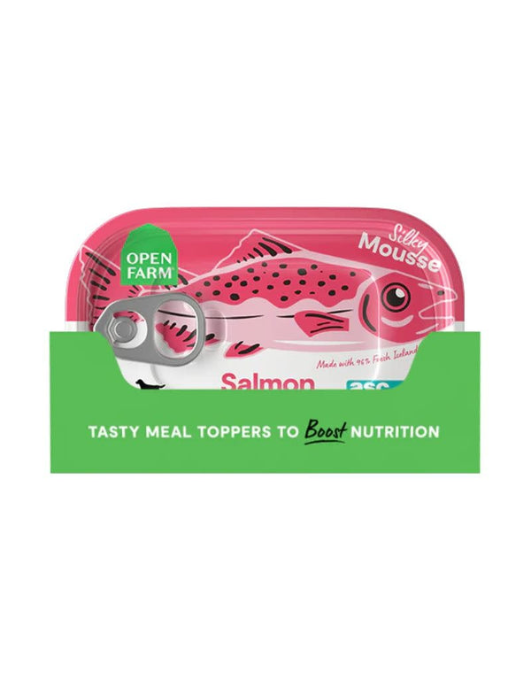 OPEN FARM Dog Salmon Topper 4.59 oz Case/12