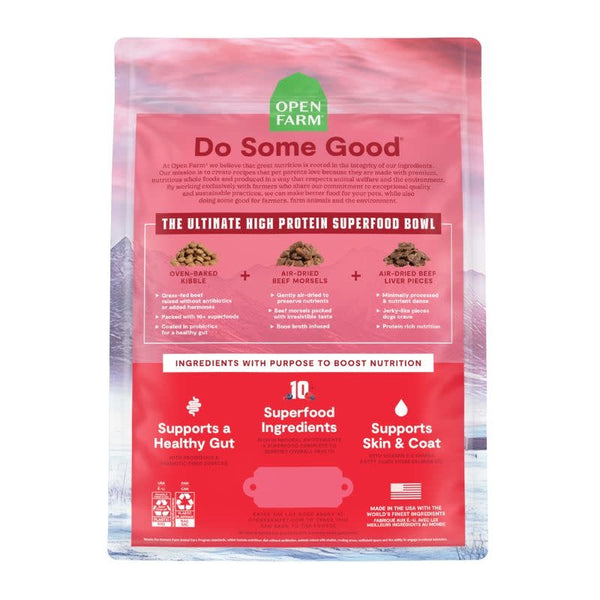 OPEN FARM Epic Blend Beef & Superfood Dry Dog Food