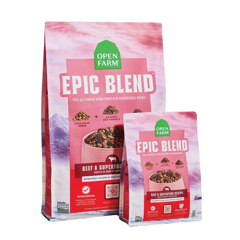 OPEN FARM Epic Blend Beef & Superfood Dry Dog Food