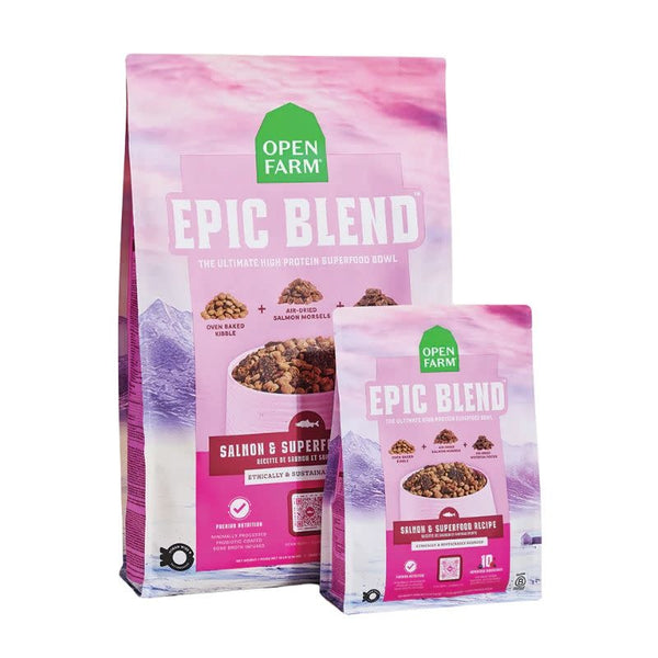 OPEN FARM Epic Blend Salmon & Superfood Dry Dog Food