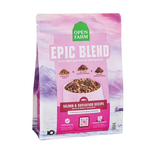 OPEN FARM Epic Blend Salmon & Superfood Dry Dog Food