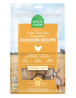 OPEN FARM Freezedried Dog Food Patties Harvest Chicken