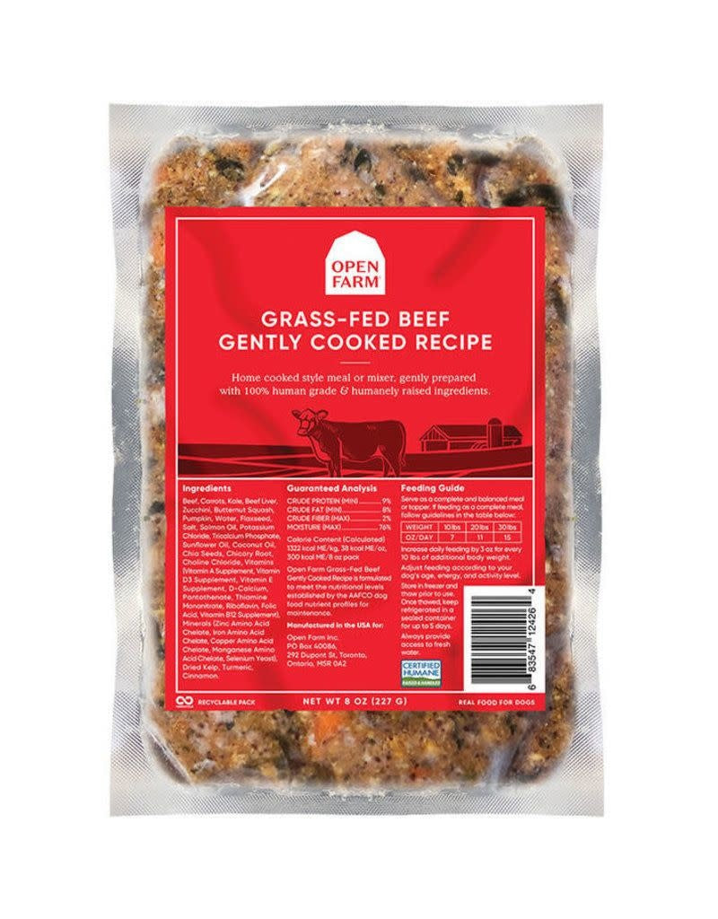 OPEN FARM Gently Cooked Beef Dog Food