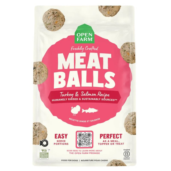 OPEN FARM Gently Cooked Meatballs Turkey and Salmon Dog Food