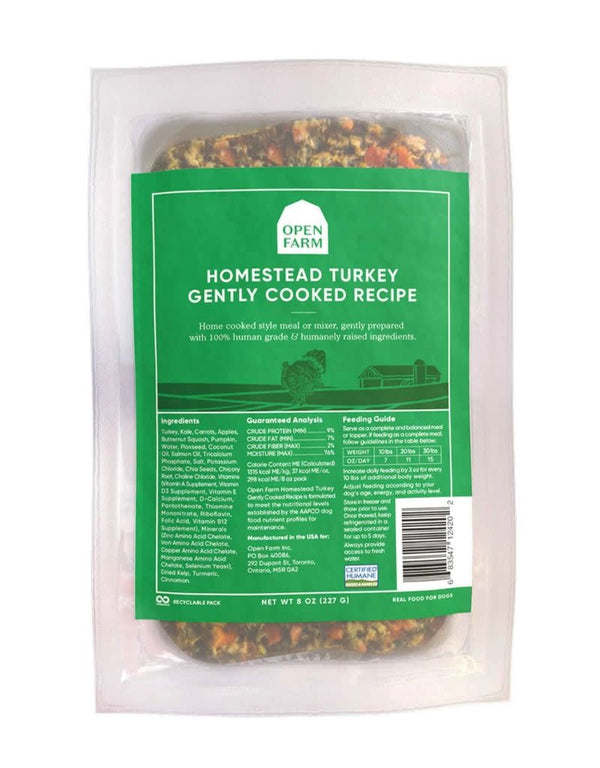 OPEN FARM Gently Cooked Turkey Dog Food