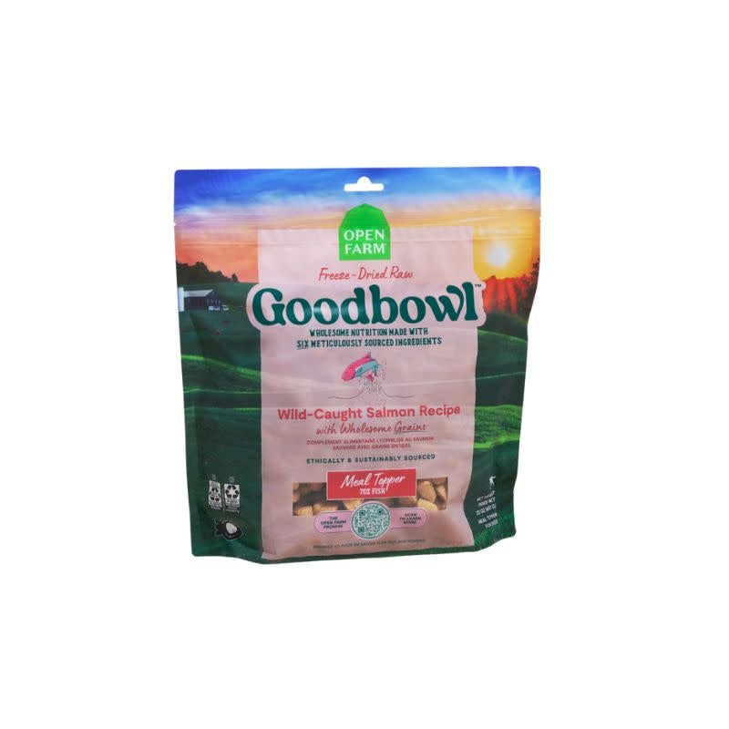 OPEN FARM Goodbowl Harvest Salmon Freeze-dried  Dog Food