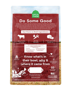 OPEN FARM Grain-Free Grass-Fed Beef Dry Dog Food