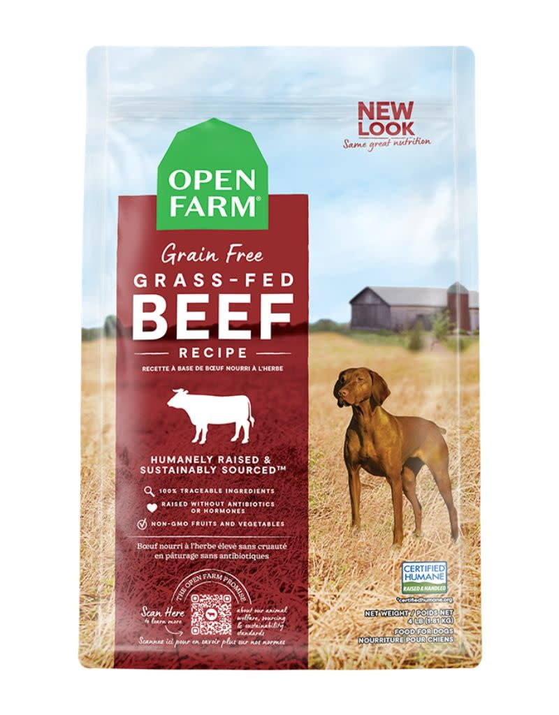 OPEN FARM Grain-Free Grass-Fed Beef Dry Dog Food
