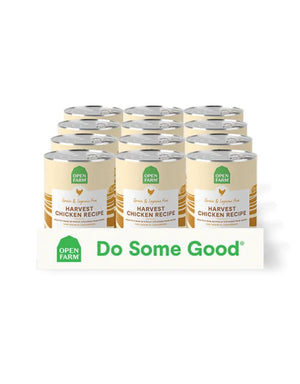 OPEN FARM Harvest Chicken Grain Free Dog Pate 12.5oz/Case 12