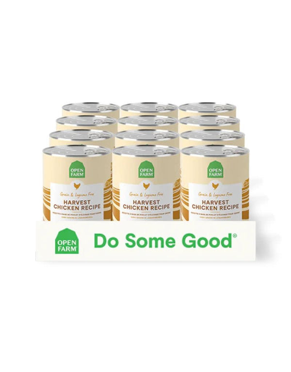 OPEN FARM Harvest Chicken Grain Free Dog Pate 12.5oz/Case 12